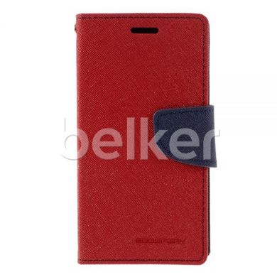Чехол книжка для Samsung Galaxy J1 2016 J120 Goospery Красный смотреть фото | belker.com.ua