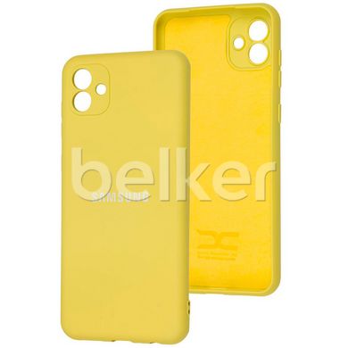 Оригинальный чехол для Samsung Galaxy A04 (A045) Soft Case Жёлтый смотреть фото | belker.com.ua