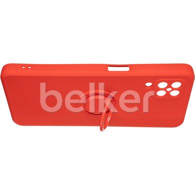 Противоударный чехол для Samsung Galaxy M12 (M127) Gelius Ring Holder Красный смотреть фото | belker.com.ua