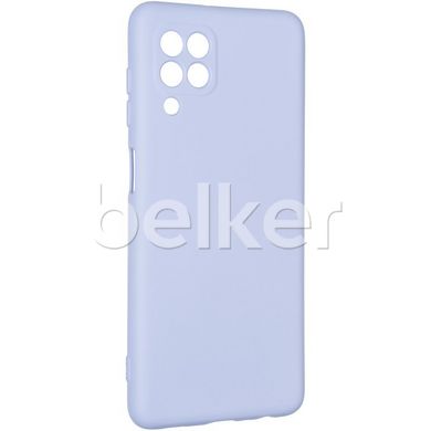 Противоударный чехол для Samsung Galaxy M22 (M225) Full soft case Сиреневый