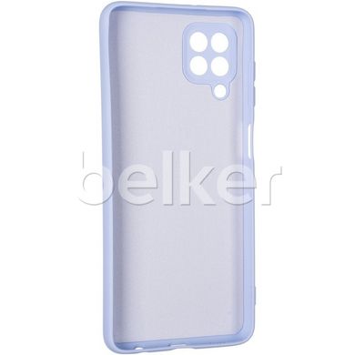 Противоударный чехол для Samsung Galaxy M22 (M225) Full soft case Сиреневый