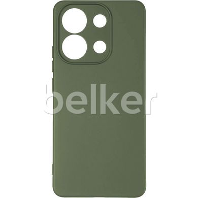 Противоударный чехол для Xiaomi Redmi Note 13 4G Full soft case Оливковый смотреть фото | belker.com.ua