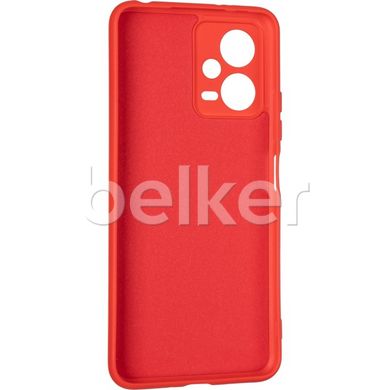 Силиконовый чехол для Poco x5 5G Full soft case Красный