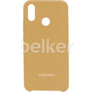 Защитный чехол для Huawei P Smart Plus Original Soft Case Бежевый смотреть фото | belker.com.ua