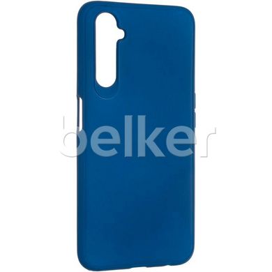 Защитный чехол для Realme 6 Pro Full Soft case Синий смотреть фото | belker.com.ua