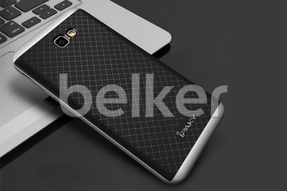 Противоударный чехол для Samsung Galaxy J5 Prime G570 iPaky Carbon TPU Серый смотреть фото | belker.com.ua