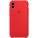Силиконовый чехол для iPhone Xs Apple Silicone Case Красный в магазине belker.com.ua