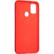Защитный чехол для Samsung Galaxy M21 (M215) Full Soft case Красный в магазине belker.com.ua