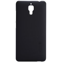 Пластиковый чехол для Xiaomi Mi4 Nillkin Frosted Shield Черный смотреть фото | belker.com.ua
