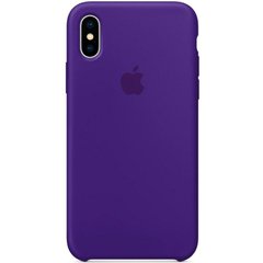 Силиконовый чехол для iPhone X Apple Silicone Case Фиолетовый смотреть фото | belker.com.ua