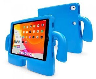 Детский силиконовый чехол iPad 10.9 (2022) Amogus case Голубой