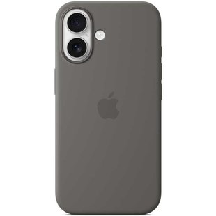 Чехол для iPhone 16 Silicone Case (replica) Серый