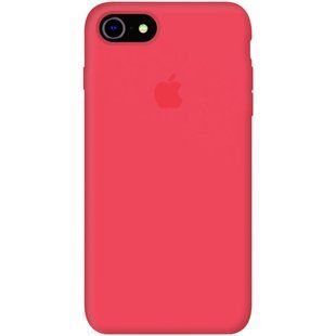 Чехол для iPhone 8 Silicone Case (replica) Вишневый смотреть фото | belker.com.ua