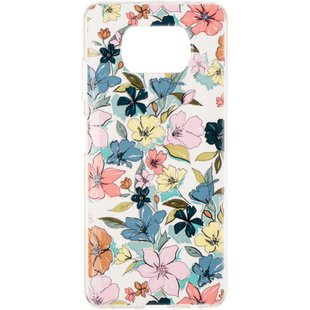 Силиконовый чехол для Xiaomi Poco x3 Print case Wildflowers смотреть фото | belker.com.ua