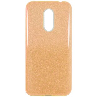 Силиконовый чехол для Xiaomi Redmi 5 Plus Remax Glitter Silicon case Золотой смотреть фото | belker.com.ua