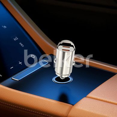 Автомобильное зарядное устройство Wiwu Nano Dual C 30W