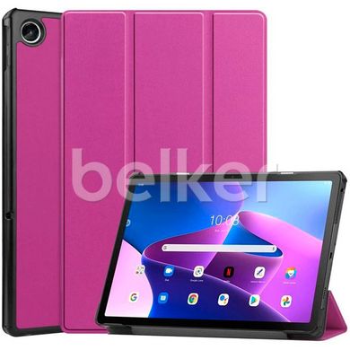 Чехол для Lenovo Tab M10 Plus 3rd Gen 10.6 2022 Moko кожаный Фиолетовый