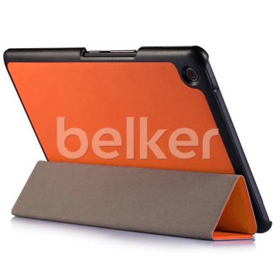 Чехол для Asus ZenPad 3 8.0 Z581KL Moko кожаный Оранжевый смотреть фото | belker.com.ua