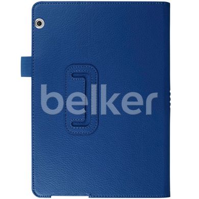 Чехол для Huawei MediaPad T3 10 TTX кожаный Темно-синий смотреть фото | belker.com.ua