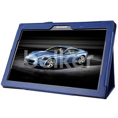 Чехол для Lenovo Tab 2 10.1 A10-30 TTX кожаный Темно-синий смотреть фото | belker.com.ua