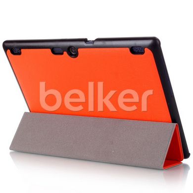 Чехол для Lenovo Tab 2 10.1 A10-70 Moko кожаный Оранжевый смотреть фото | belker.com.ua