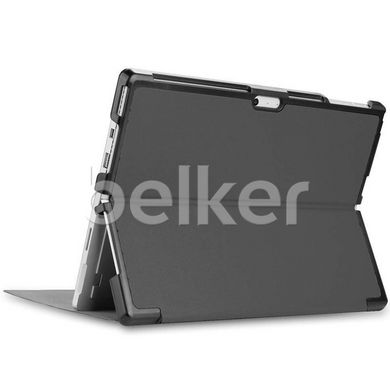 Чехол для Microsoft Surface Pro 6 12.3 Moko кожаный Серый смотреть фото | belker.com.ua