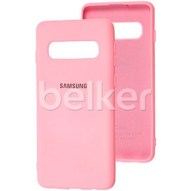 Чехол для Samsung Galaxy S10 G973 Soft case Розовый смотреть фото | belker.com.ua
