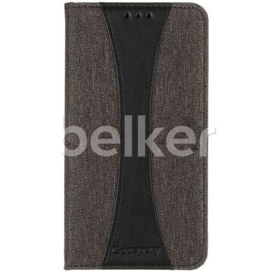 Чехол книжка для Samsung Galaxy J7 Neo J701 Goospery Canvas Черный смотреть фото | belker.com.ua