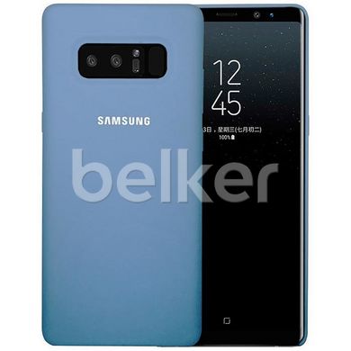Оригинальный чехол для Samsung Galaxy Note 8 N950 Silicone Case Темно-синий смотреть фото | belker.com.ua