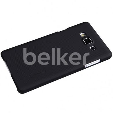 Пластиковый чехол для Samsung Galaxy A7 2015 A700 Nillkin Frosted Shield Черный смотреть фото | belker.com.ua