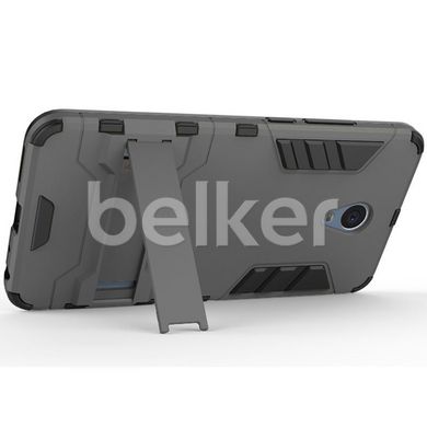 Противоударный чехол для Meizu M5 Note Honor Hard Defence Тёмно-серый смотреть фото | belker.com.ua