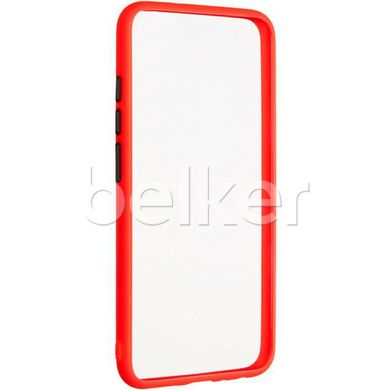 Противоударный чехол для Samsung Galaxy M30s (M307) Gelius Bumper case Красный смотреть фото | belker.com.ua
