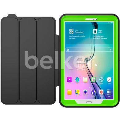 Противоударный чехол для Samsung Galaxy Tab A 10.1 T580, T585 Armor Book Cover Зелёный смотреть фото | belker.com.ua