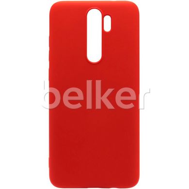 Силиконовый чехол для Xiaomi Redmi 9 Honor Umatt TPU Красный смотреть фото | belker.com.ua
