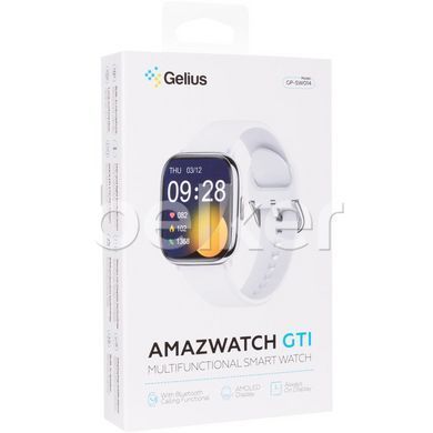 Умные часы Gelius Amazwatch GTi (GP-SW014) Серебро