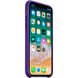 Силиконовый чехол для iPhone X Apple Silicone Case Фиолетовый в магазине belker.com.ua