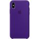 Силиконовый чехол для iPhone X Apple Silicone Case Фиолетовый смотреть фото | belker.com.ua