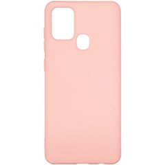 Силиконовый чехол для Samsung Galaxy A21s A217 Hoco Soft Silicone case Розовый смотреть фото | belker.com.ua