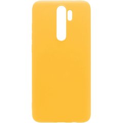 Силиконовый чехол для Xiaomi Redmi 9 Honor Umatt TPU Жёлтый смотреть фото | belker.com.ua
