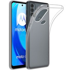 Силиконовый чехол для Motorola E40 Hoco ультратонкий