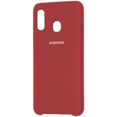 Защитный чехол для Samsung Galaxy A20 A205 Original Soft Case Бордовый смотреть фото | belker.com.ua