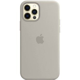 Чехол для iPhone 12 Pro Max Original Full Soft case Светло серый смотреть фото | belker.com.ua