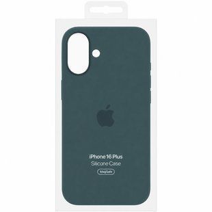 Чехол для iPhone 16 Plus Silicone Case with MagSafe (AAA) Хвоя
