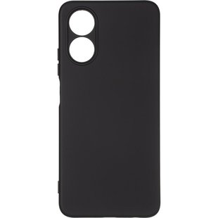 Чехол для Oppo A17 Full soft case Черный