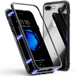 Магнитный чехол для iPhone 8 Case Magnetic Frame Черный смотреть фото | belker.com.ua