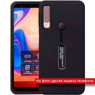 Противоударный чехол для Samsung Galaxy A40 2019 A405 Fix case Черный смотреть фото | belker.com.ua