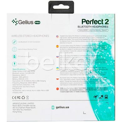 Беспроводные наушники Gelius Pro Perfect 2 GL-HBB-0019 Черные