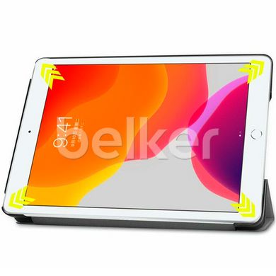 Чехол для iPad 10.2 2020 (iPad 8) Moko кожаный Серый