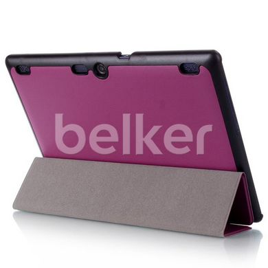 Чехол для Lenovo Tab 2 10.1 A10-70 Moko кожаный Фиолетовый смотреть фото | belker.com.ua