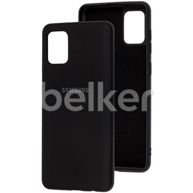 Чехол для Samsung Galaxy A31 (A315) Silicone Case Черный смотреть фото | belker.com.ua